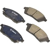 BOSCH BC1422 QuietCast Premium Ceramic Disc Brake Pad Set - Front | Compatible with Select Cadillac SRX; Saab 9-4X