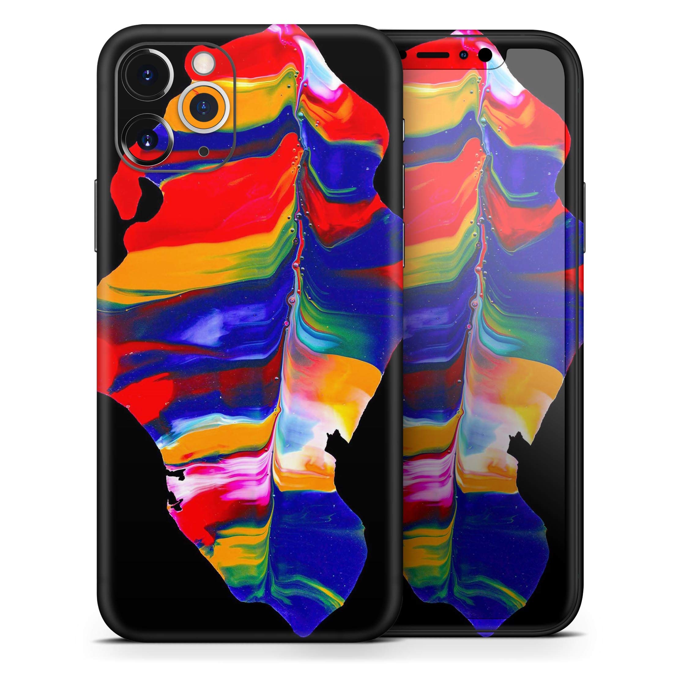 Design Skinz Liquid Abstract Paint V75