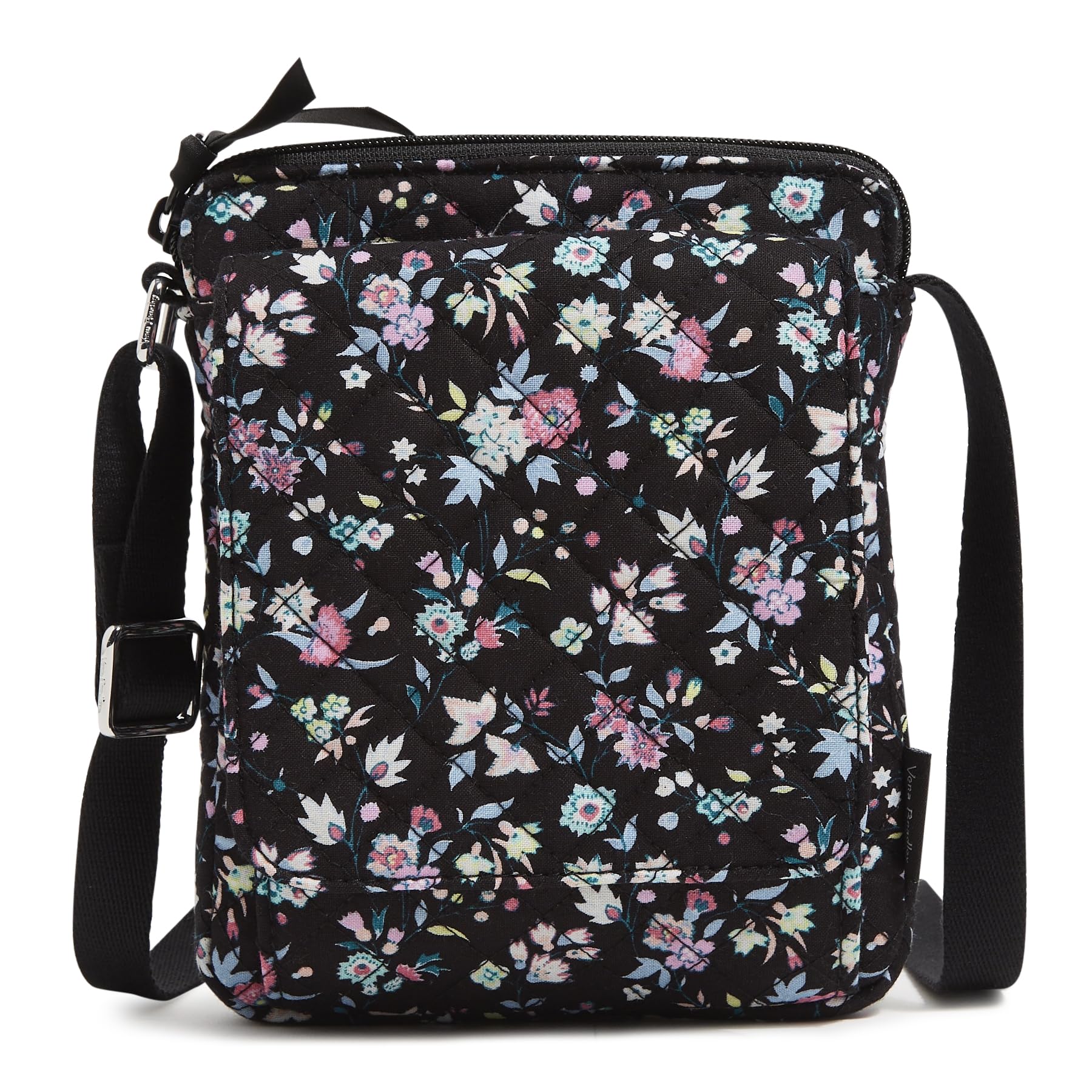 Vera Bradley Iconic RFID Mini Hipster, Signature Cotton, Botanical Ditsy