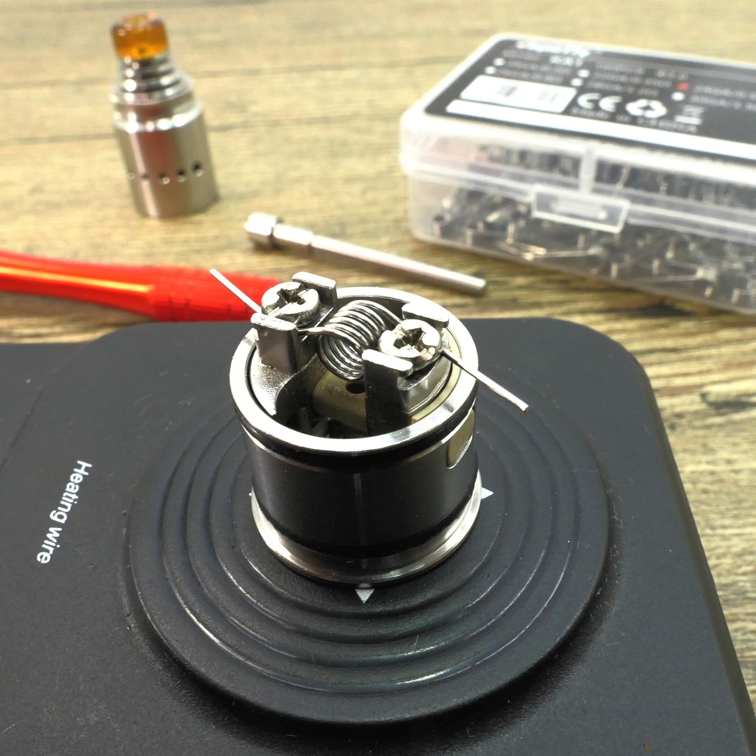 Amazon Co Jp プリビルドコイル 100個入り Ka1 カンタル 26ga ドリップチップ付き Dta 025 プリメイドコイル Vapefly ワイヤー ドラッグストア