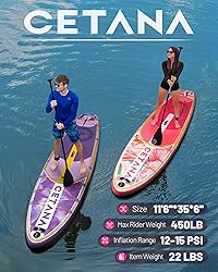 CETANA 11'6×35" Extra Wide Stand Up Paddle Board
