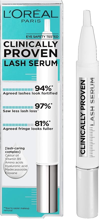 L'Oreal Paris Lash Serum Hyaluronic Acid For Stronger Fuller Lashes