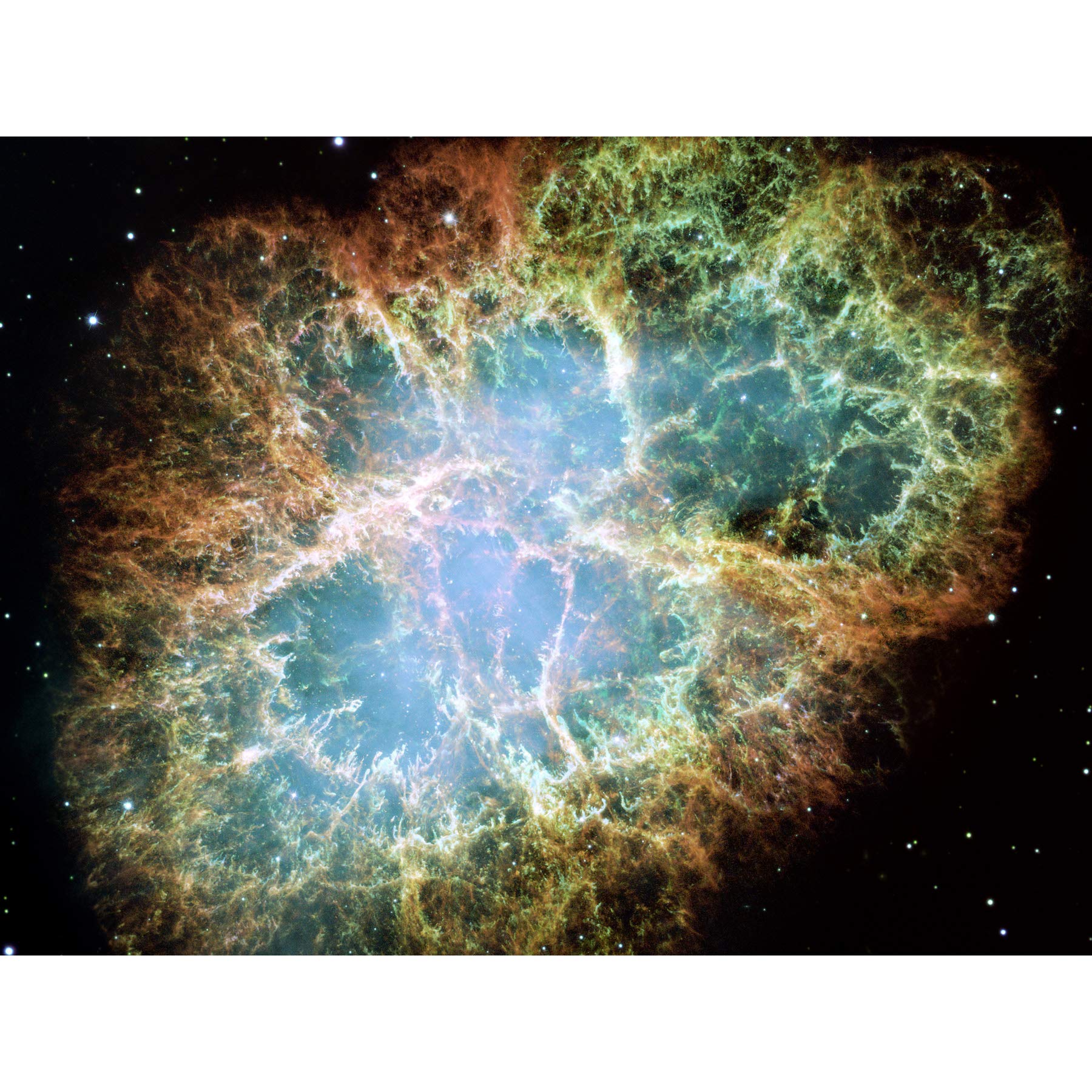 Wee Blue Coo Space Stars Nebula Universe Galaxy Hubble Gas Cosmos Large Art Print Poster Wall Decor 18x24 inch — image 1