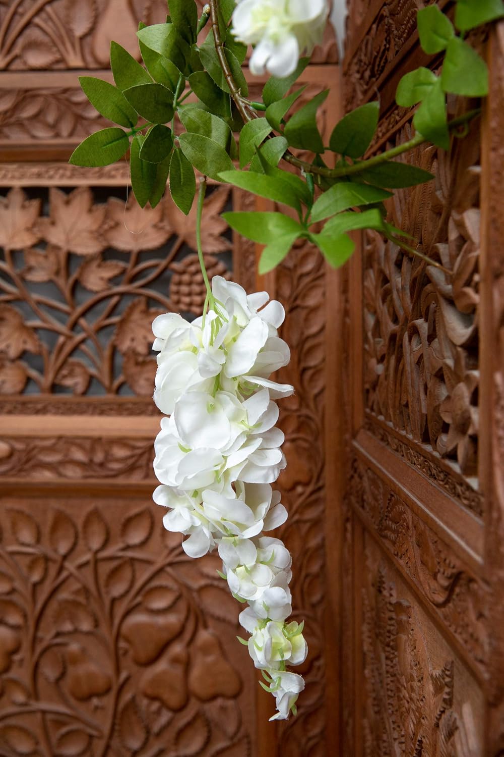 Home Kitchen 6 2ft Large Wisteria Garland Wisteria Artificial Flowers Flower Garland Silk Flowers Wedding Decor Wedding Arch Party Decorations Bridal Shower Baby Shower Indoor Event Decorations Vine Seasonal Decor