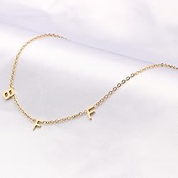 Memgift BFF Necklace Best Friend Forever Gift for