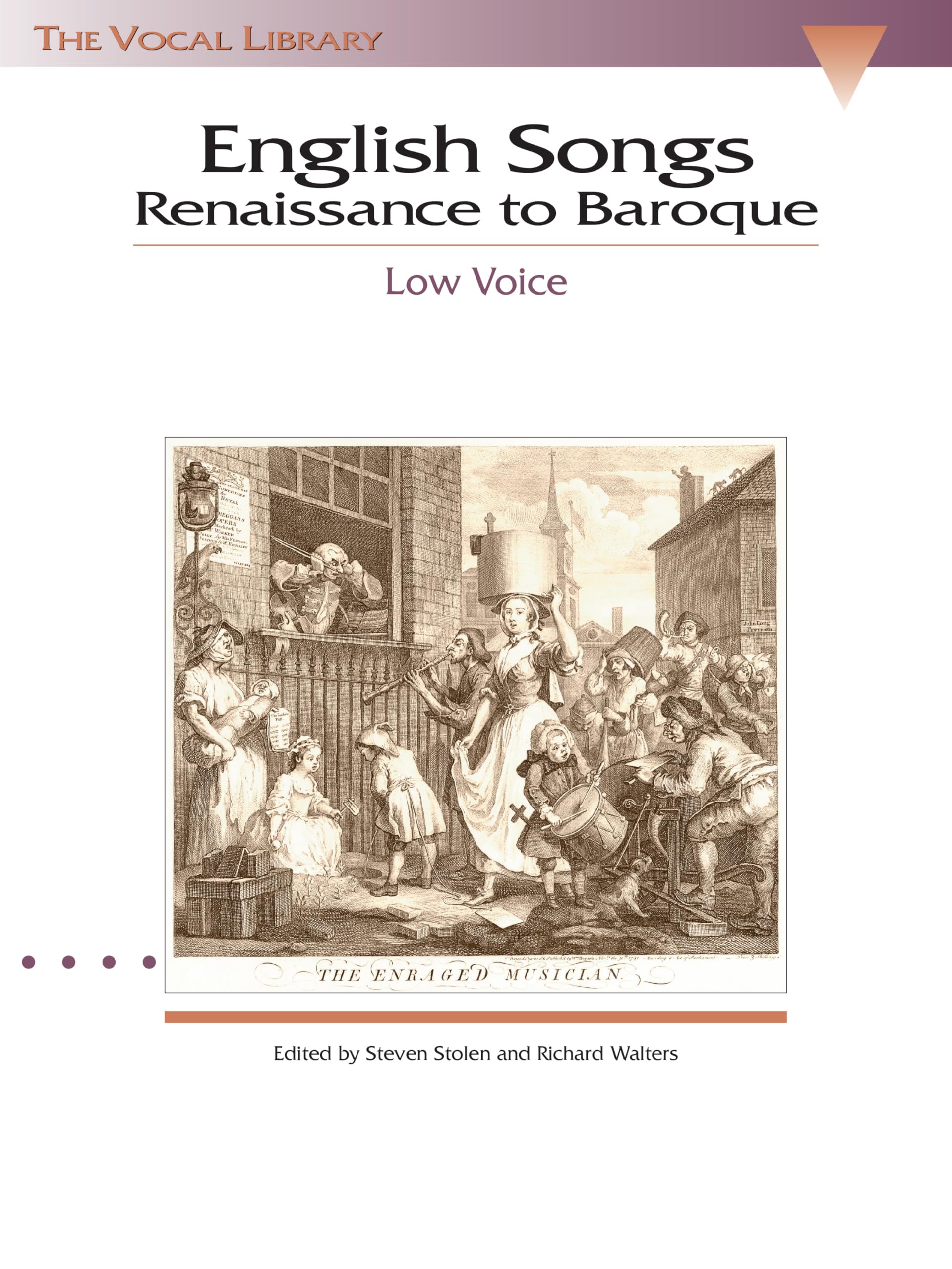 English Songs: Renaissance to Baroque: The Vocal Library Low Voice
