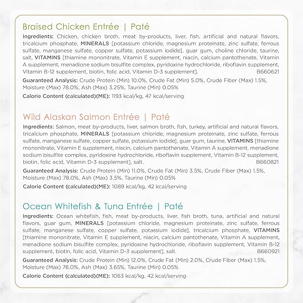 PURINA FANCY FEAST GOURMET WET CAT FOOD VARIETY PACK, PETITES PATE COLLECTION, BREAK-APART TUBS, 48 SERVINGS – (PACK OF 24) 2.8 OZ. TUBS