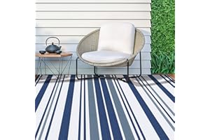 KALAFUN Outdoor Patio Plastic Rug Camping - Outdoor Rugs Waterproof for Camper Clearance, Area Carpet Rug for Outside, Rv, Porch Rug Deck Rug for Outdoor, Balcony, Patio Decor