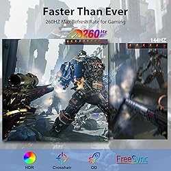 InnoView 18 Inch 260Hz Portable Gaming Monitor,2K
