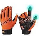 INBIKE Cycling Gloves for Men/Women Bike Gloves with Touchscreen-Padded Anti-Slip Mountain Biking MTB Bicycle Gloves for Cycling/Workout/Gym/Outdoor