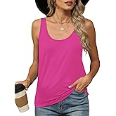 KevaMolly Basic Tank Top Woman UPF 50+ Casual Soft Scoop Neck Sleeveless Classic Fit Tops 2026 Outfits Clothes