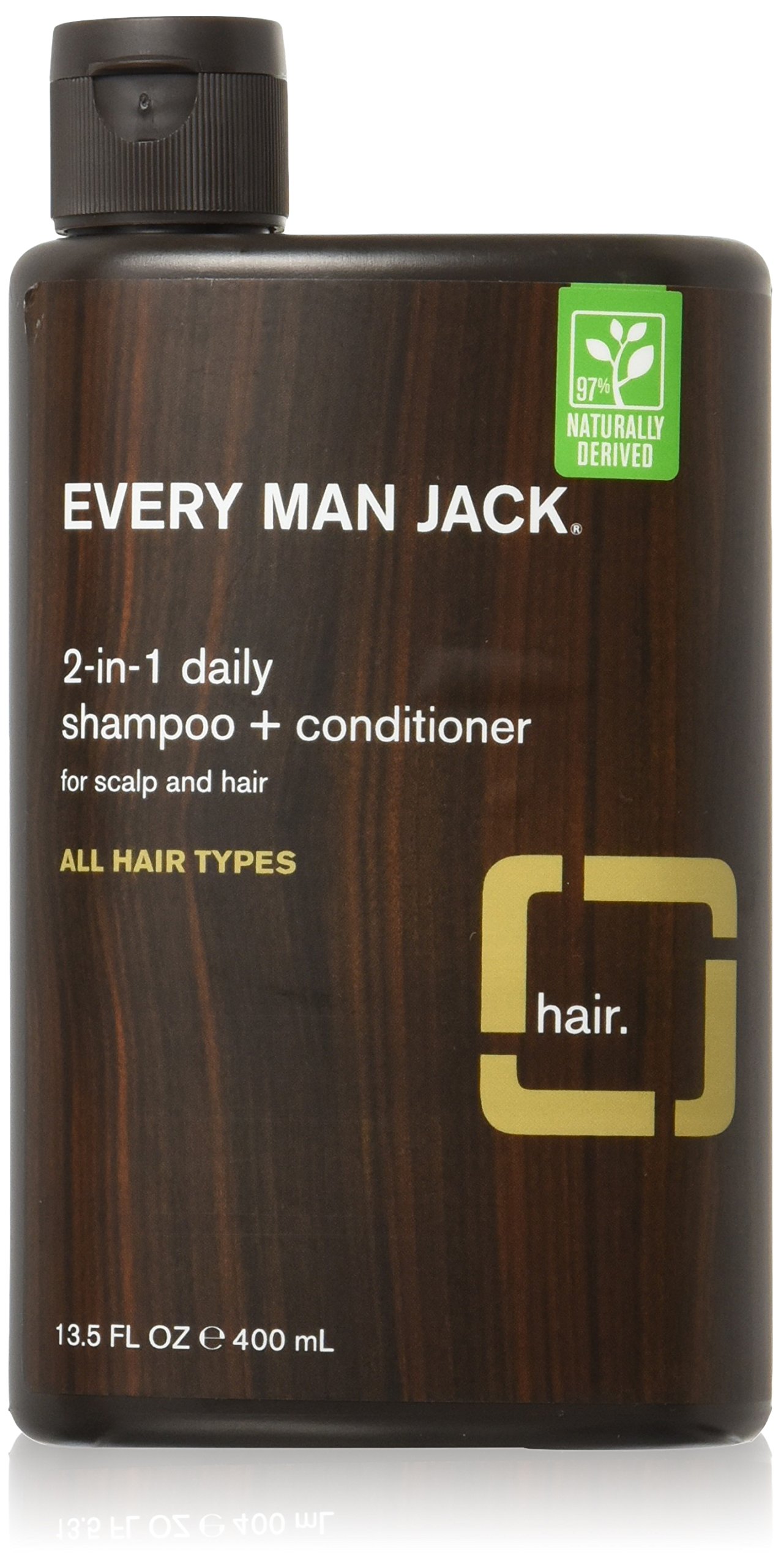 Every Man Jack Body Wash, Sandalwood, 16.9 Fluid Ounce