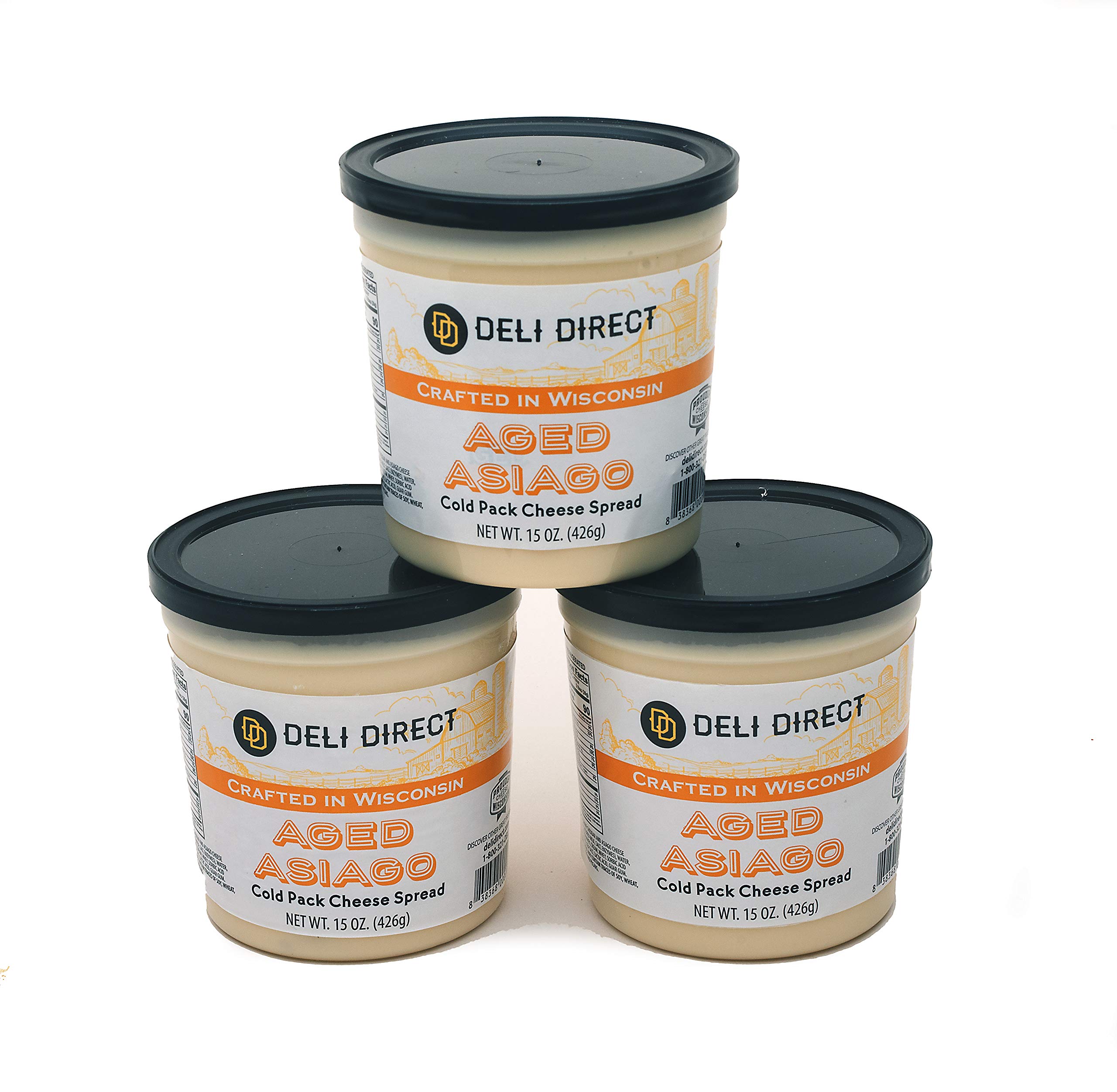 Deli Direct Aged Asiago Cheddar Cheese Spread for