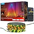 Govee Christmas Lights 2, 99FT 300LEDs RGBWIC Christmas Tree Lights with Shape Mapping Function, 130+ Preset Scenes, Voice an