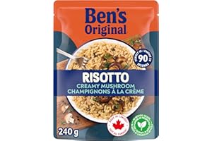 BEN'S ORIGINAL Risotto Creamy Mushroom Side Dish, 240g Pouch