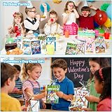 Kalysky 24 Pack Activity Books with Coloured Pencils for Party Bags view 8
