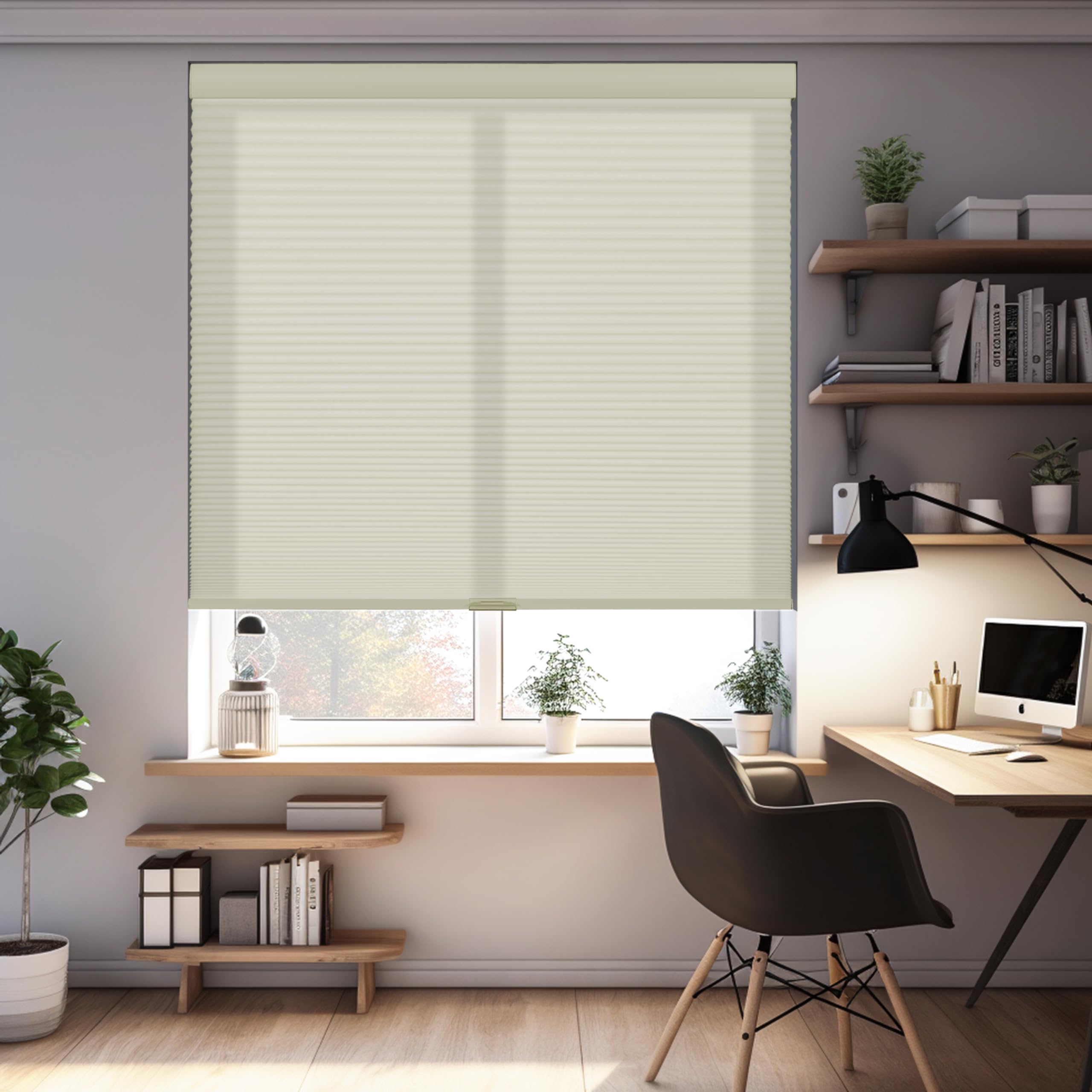 Boolegon Cordless Light Filtering Cellular Shades