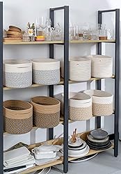 CubesLand Woven Basket for Organizing/Storage, Cube