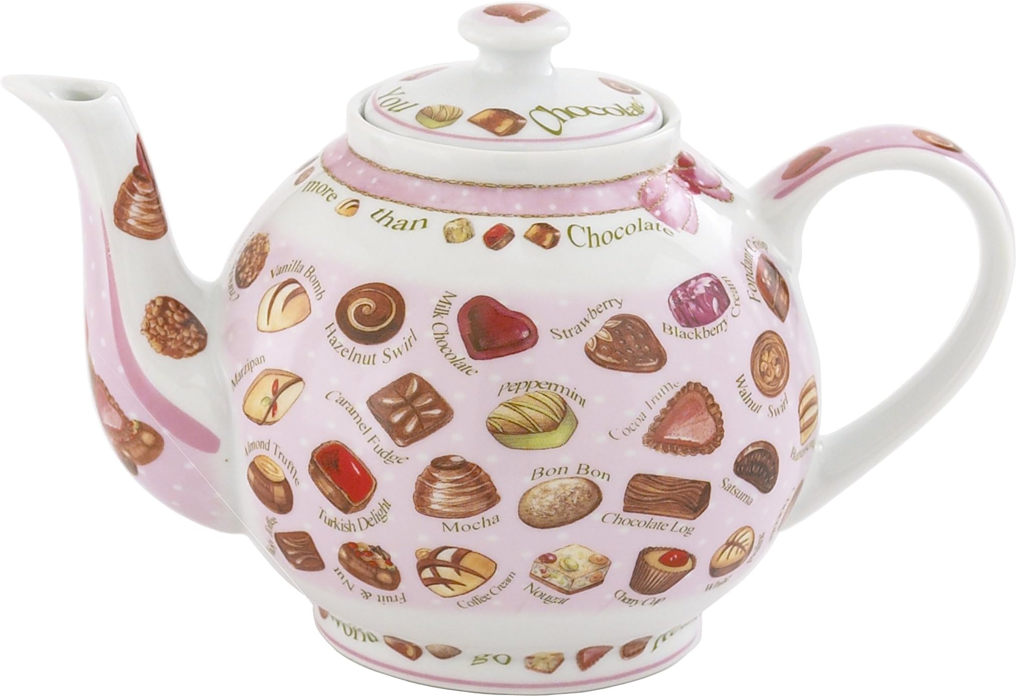 Cardew Design Chocolates 4-Cup Teapot, 30-Ounce