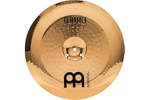 MEINL CYMBALS Meinl 16" China Cymbal - Classics Custom Brilliant - Made In Germany, 2-YEAR WARRANTY (CC16CH-B)