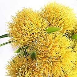 CATTREE Artificial Dandelion Flowers, Plastic