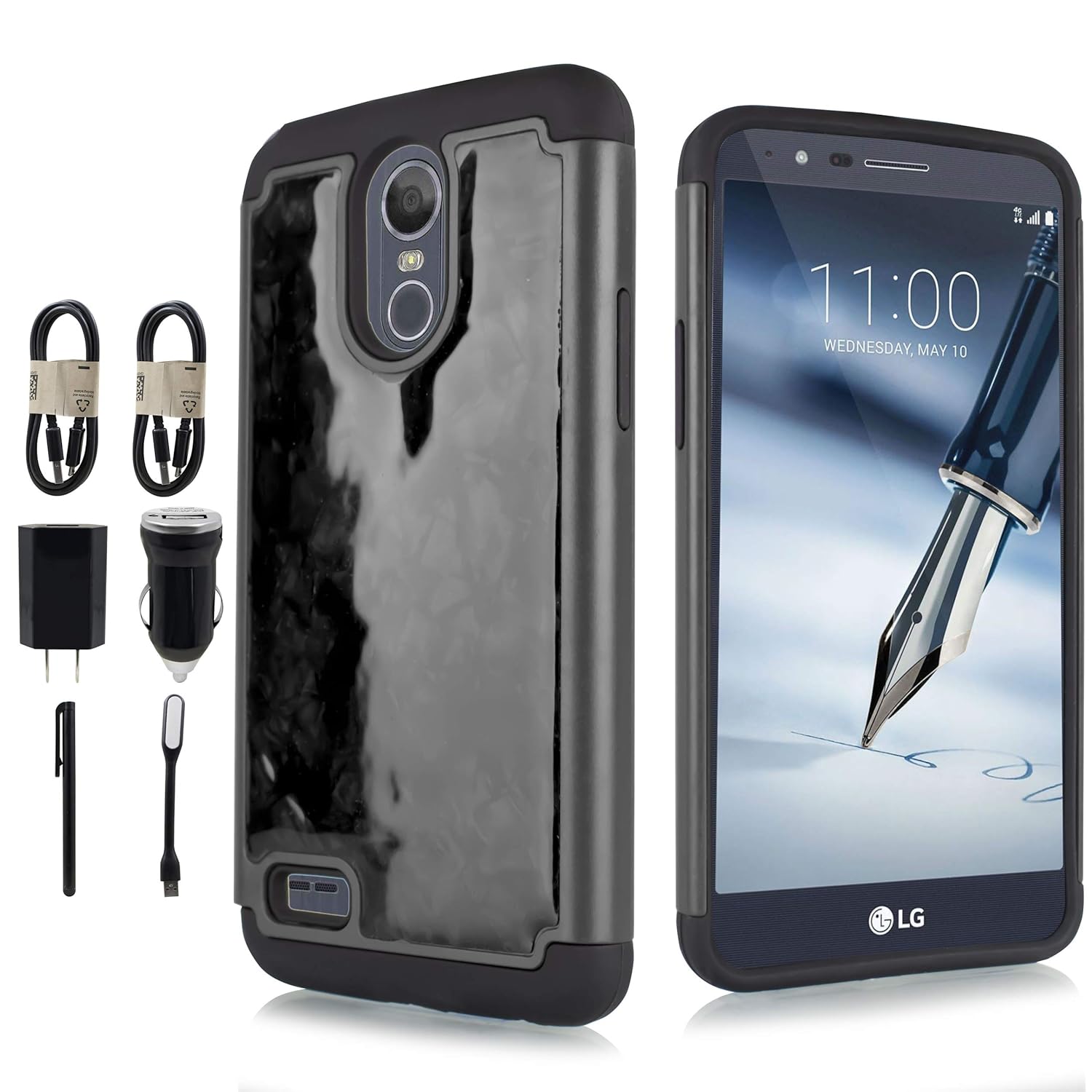 Best lg stylo 2 case cover holster accessory bundles