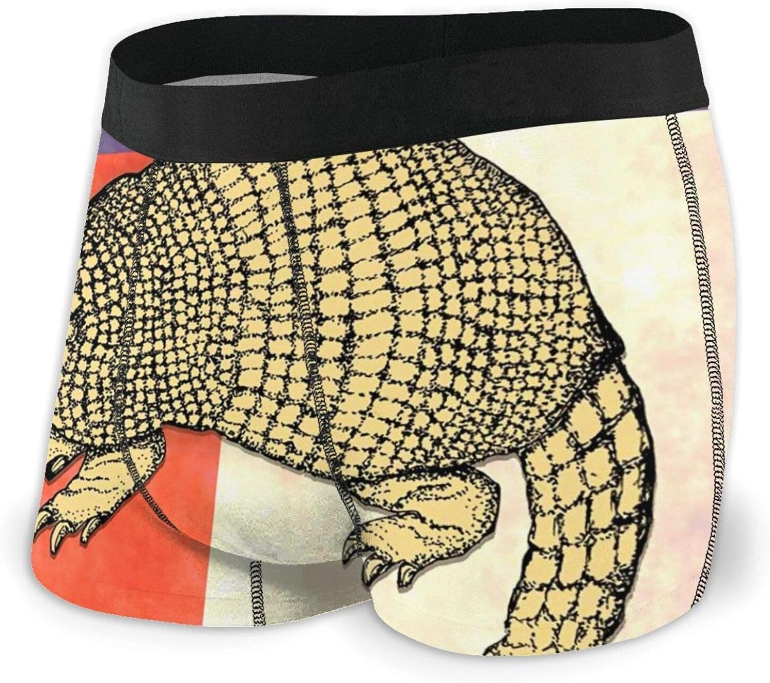 Mens Underwear Y'all Armadillo Teen Boxer Briefs Trunks Regular