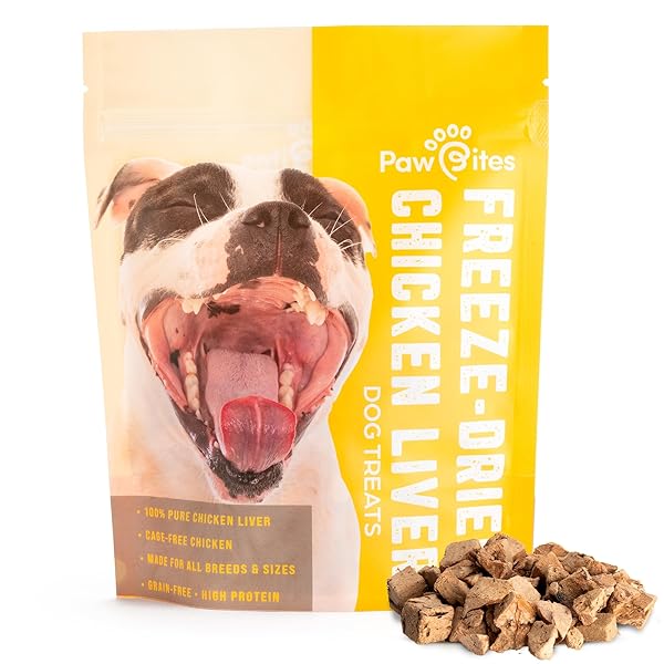 PAW BITES FREEZE DRIED DOG TREATS – CAGE-FREE...
