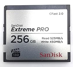 SanDisk 256GB Extreme PRO CFast 2.0 Memory Card