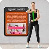 Active 100 Resistance Bands Set of 5 – Color Coded Latex Exercise Kit view 6