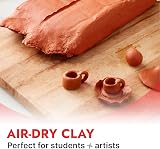 DAS Terracotta Air-Hardening 1kg Modelling Clay for Professionals & Hobbyists view 2