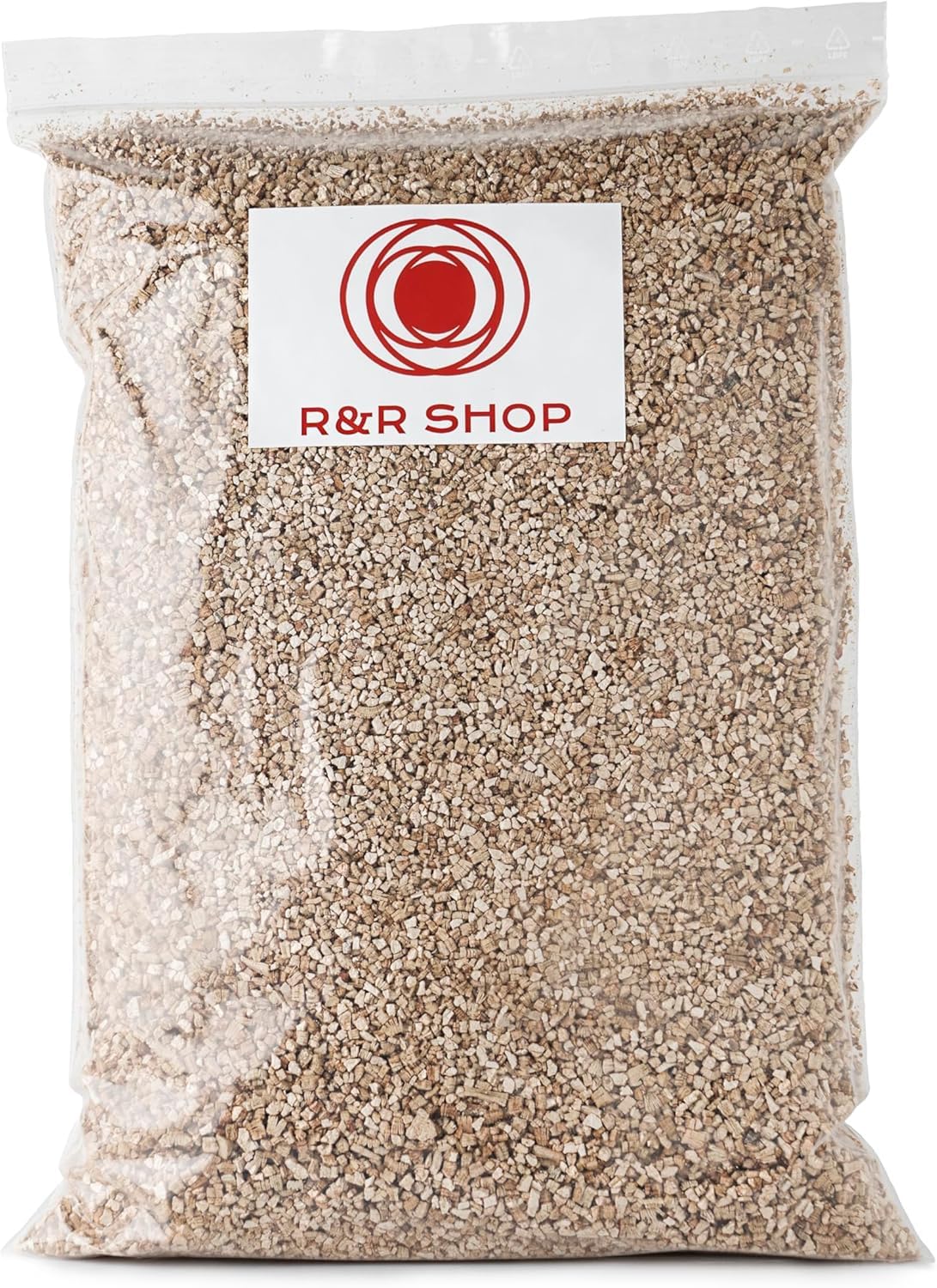 R&R SHOP – Fine Expanded Vermiculite, Neutral PH ideal for Germination, Growth of Plants, Mushrooms and Terrarium Animals (20L)