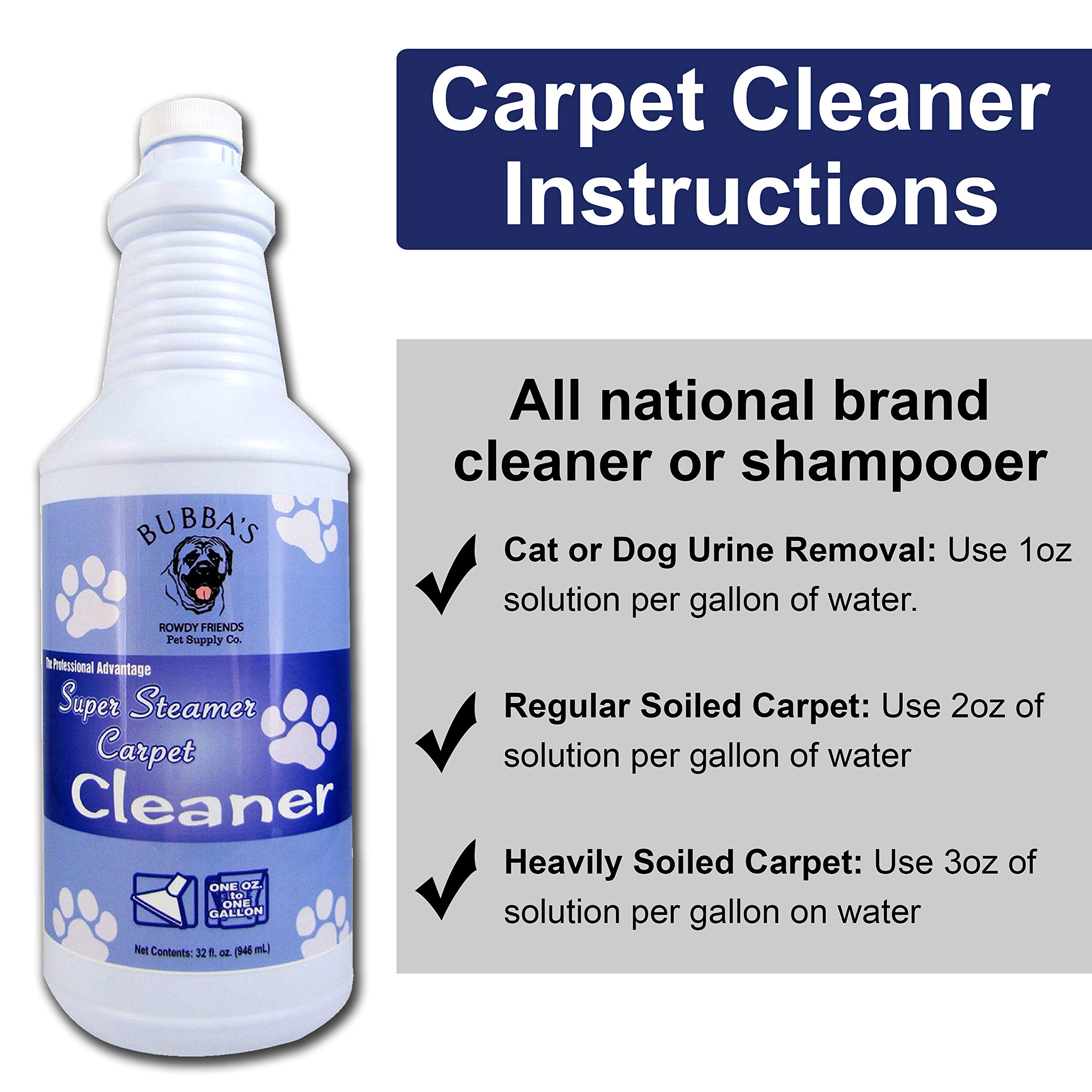 Bubbas Super Strength Concentrate Pet Odor Eliminator