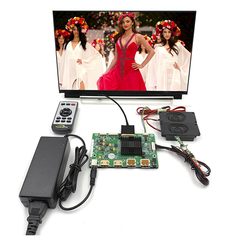 DHL/UPS for 2HDMI+2DP+Audio 4K Resolution LCD Controller Board Support 4K 12.5 inch LCD modules
