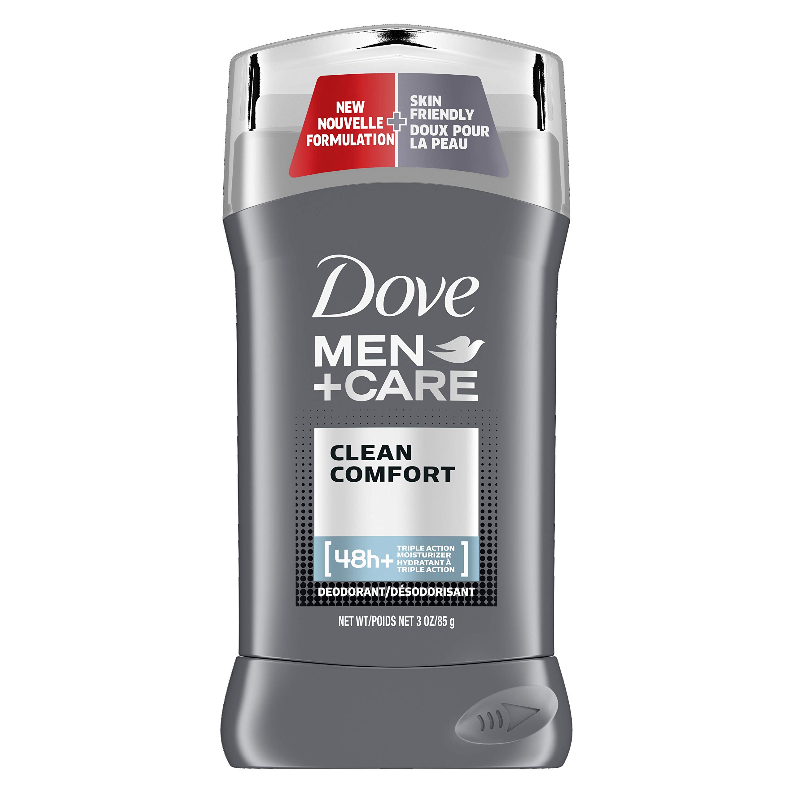 Dove Men+Care Deodorant Stick, Clean Comfort 3 Ounce (Pack of 2