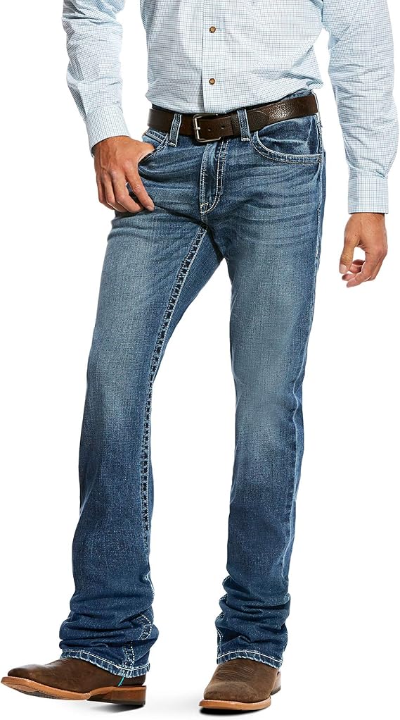 calça jeans relaxed