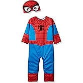 SUIT YOURSELF Spider-Man Halloween Costume for Babies, Marvel Comics, 6-12M, Includes Jumpsuit and Hat with Mask