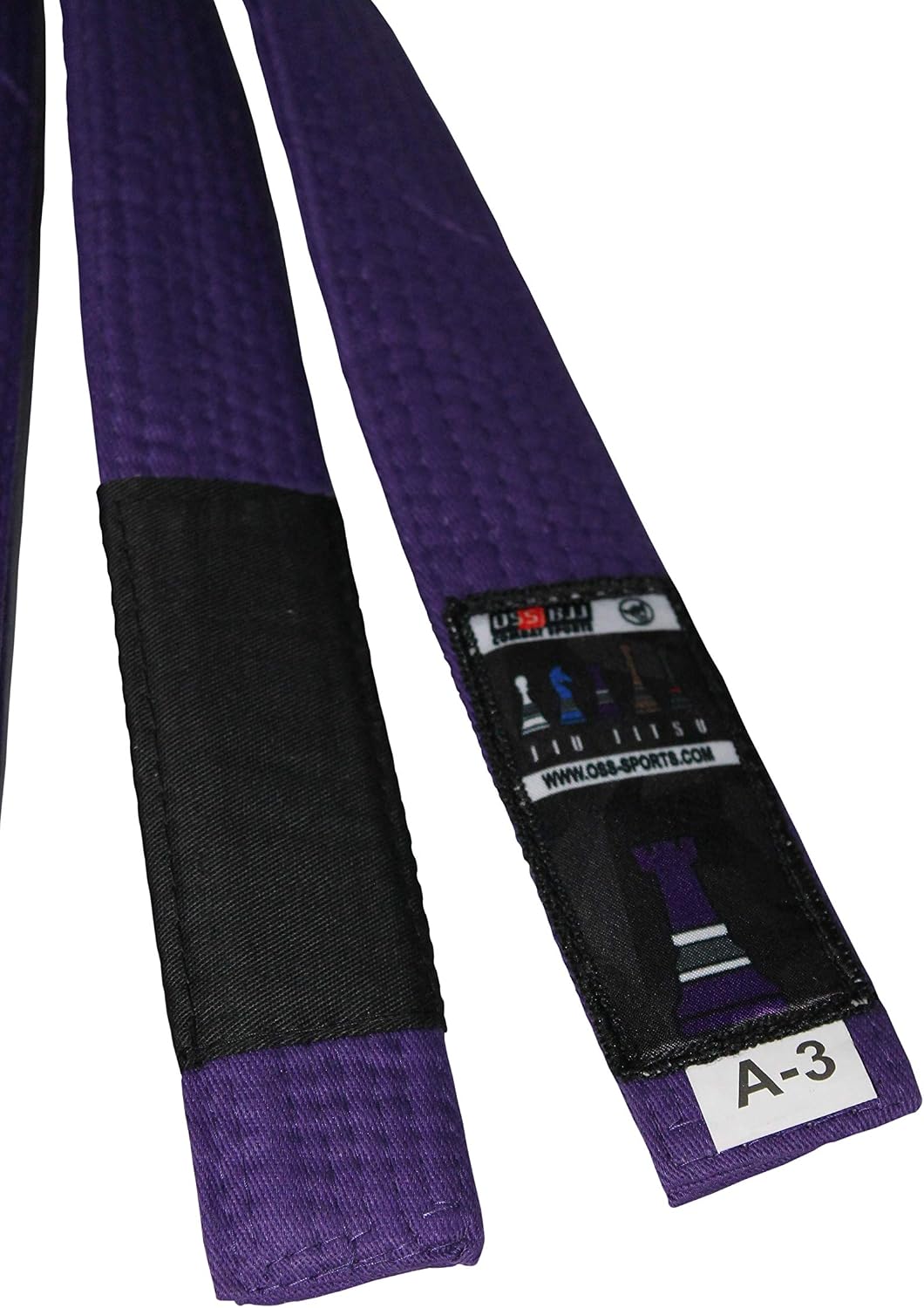 Ceinture De BJJ OSS Combat Sports – 100% Coton, Approuvée IBJJF, Tailles A2 Et A3, Design Damier, Durable Et Légère, Pour Jiu-Jitsu Brésilien