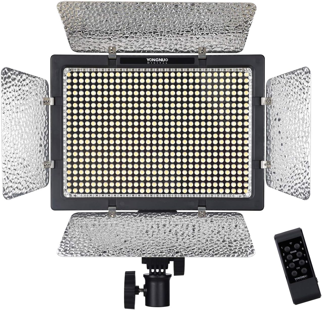 YONGNUO YN-600L II 600 LEDs Video Light, Adjustable Color Temperature 3200K-5500K, with Wireless Controller
