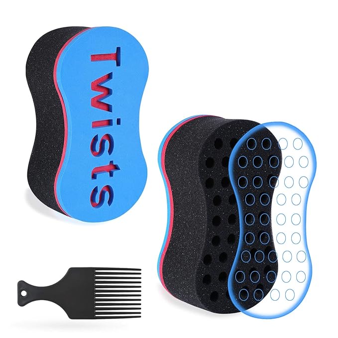 Magic Twist Hair Sponges Twist Sponge, Sponge Brush for