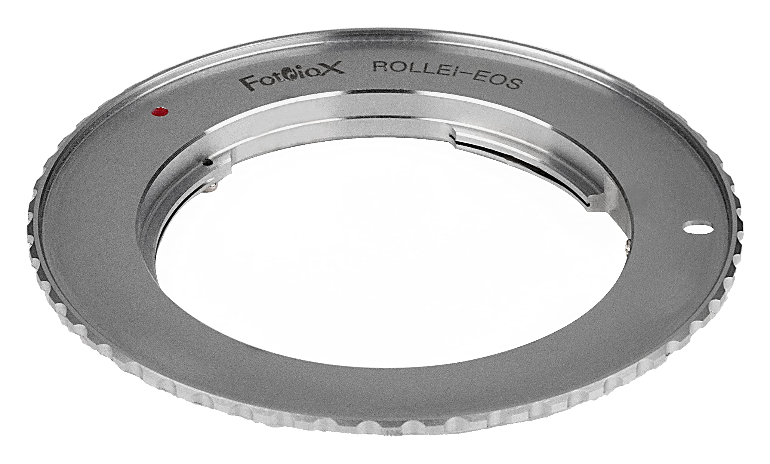 Fotodiox R35-EOS Lens Mount Adapter, Rollei 35mm Lens to Canon EOS Camera Adapter, for Canon EOS 1d,1ds,Mark II, III, IV, 5D, Mark II, 7D, 10D, 20D, 30D, 40D, 50D, 60D, Digital Rebel xt, xti, xs, xsi, t1i, t2i, 300D, 350D, 400D, 450D, 500D, 550D, 1000D, Silver