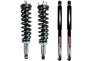 NEWPARTS FCS Front Struts Coil Springs & Rear Shocks Kit For Toyota Tundra 2000-2006 RWD