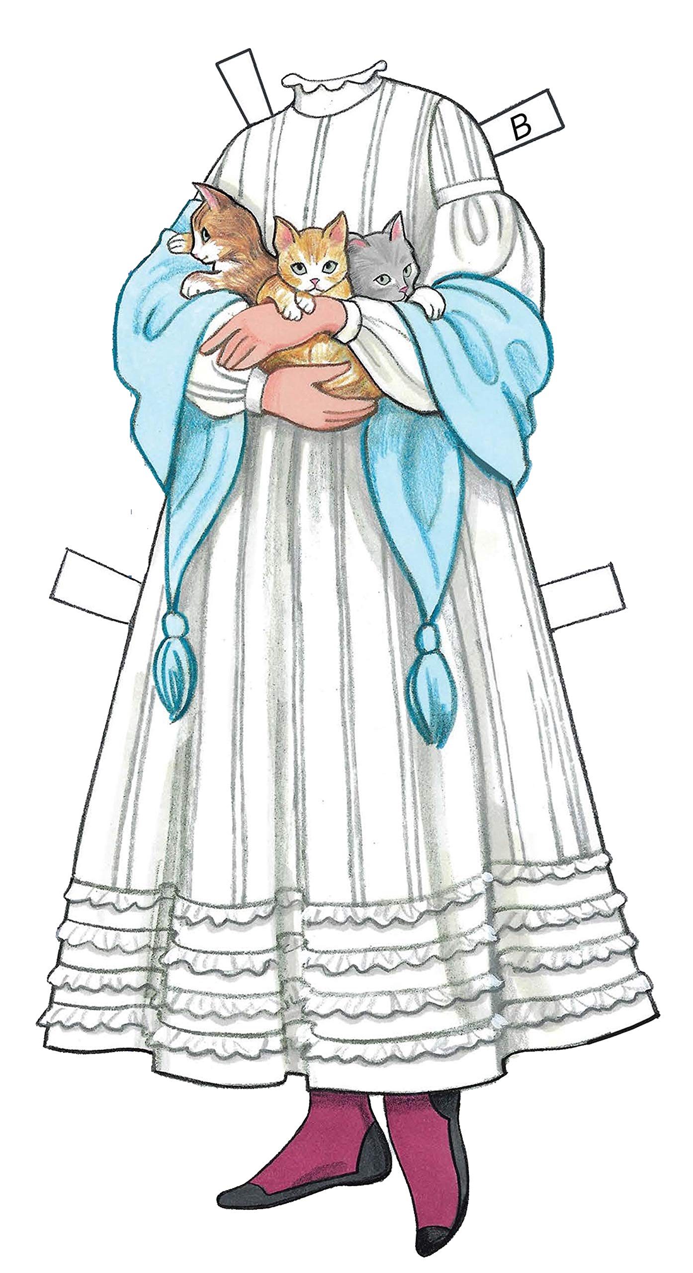 little women paper dolls