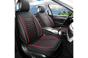 Vankerful Leather Seat Covers for Cars,Car Seat Covers Full Set,Automotive Seat Covers for Trucks,SUV,Leatherette,Universal F
