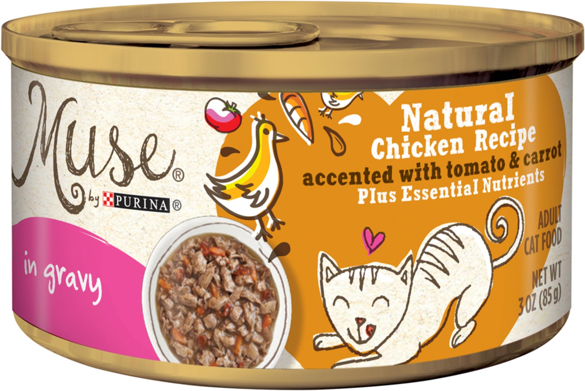 Muse Natural Canned Wet Cat Food