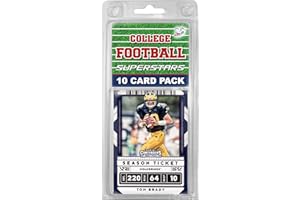 3 BROS AND A CARD STORE Michigan Wolverines- (10) Card Pack College Football Different Michigan Superstars Starter Kit! Comes in Souvenir Case! Great Mix of Modern & Vintage Players for the Super Wolverine fan! By 3bros