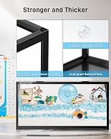 Hamster Cage 3.0 Large 120x60x62 cm Stackable 0.72m2 Black view 8