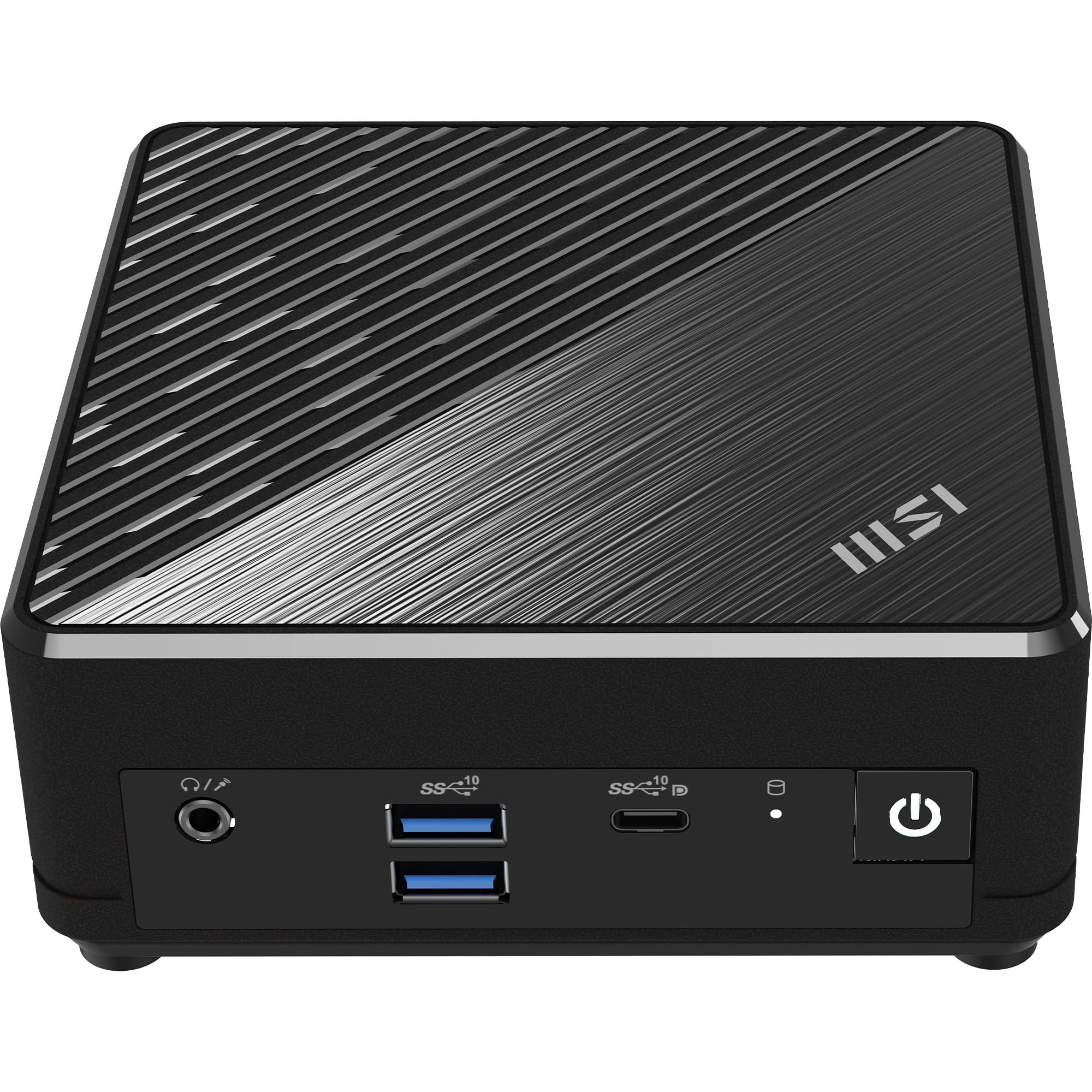 MSI Cubi N ADL S-079DE Mini-PC, Intel N100 Prozessor, 4GB DDR4, 128GB M.2 SSD, USB 3.2 Gen 2 Type C (DP Alternate), HDMI 2.1, DP 1.4, Bluetooth 5, Lüfterlos, Dual LAN, Windows 11 Pro, VESA