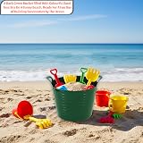 JMS 3 x Flexi Tub Garden Home 26L 42L 75L Colourful Plastic Buckets UK Made view 4