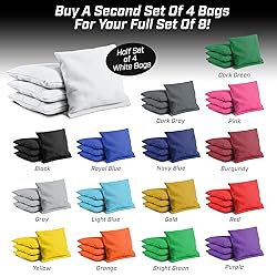 GoSports Official Regulation Cornhole Bean Bags Set